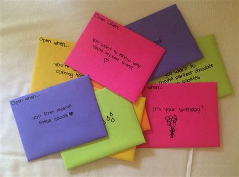 Visit bluemountain.com today for easy and fun birthday ecards. 50 Open When Card Ideas For Your Best Friend | Bff ...