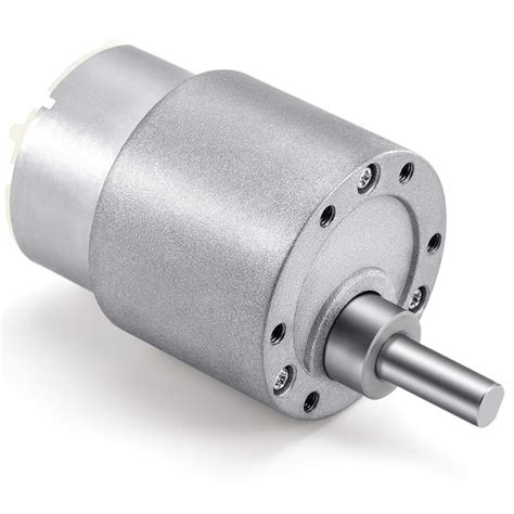 Buy Kohree High Torque Dc Motor 12v 60 Rpm Electric Gear Box 37mm Centric Output Shaft Gearbox