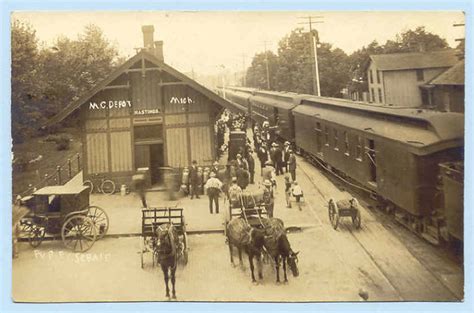 Michigan Central Railroad Depot Hastings Michigan Rpp Flickr