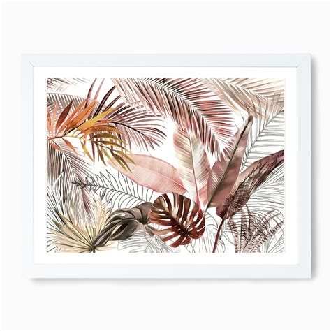 Tropical Foliage 3 Art Print By Amini54 Fy
