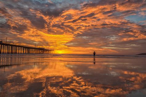 Is that Really You God? Pismo Beach Sunset - Central Coast Business Photography