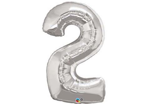 Foil Number Balloon ‘2 Cakes2u