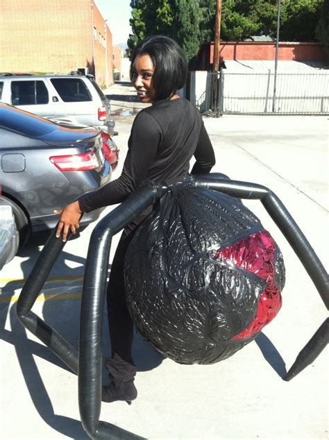 A Very Creative Spider Costume I Think This Can Be Modified For A
