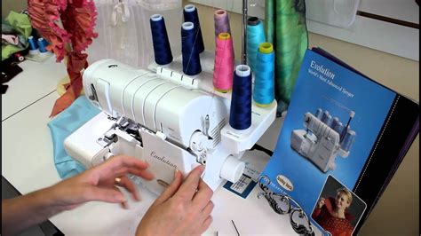 Threading The Evolution Serger By Baby Lock Youtube