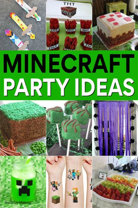 minecraft party printables ideas