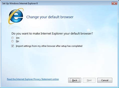 Microsoft Changes First Run Behavior Of Internet Explorer 8