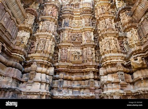 Khajuraho Temple Carving High Resolution Stock Photography And Images