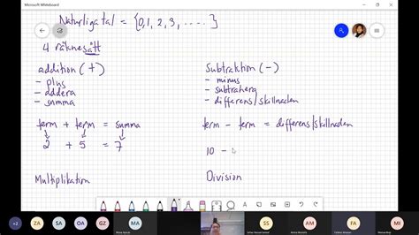 Matematik Grundvux Delkurs Siffror Och Tal Samt De Fyra