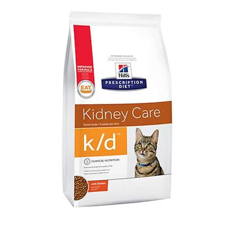 Hills changed their indoor cat food ingredients and products about a year or more ago and our cat hated the change. Hill's Prescription Diet k/d Kidney Care with Chicken Dry ...