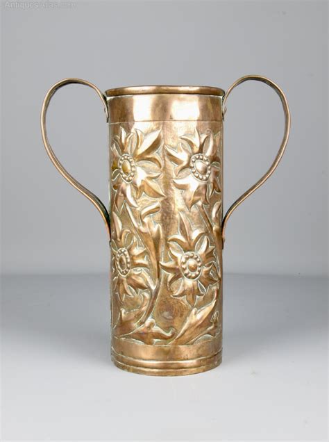 Antiques Atlas Arts And Crafts Copper Vase Fivemiletown Newton