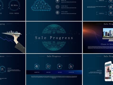 Best Smart Technology Powerpoint Template By Ppt Work On Dribbble