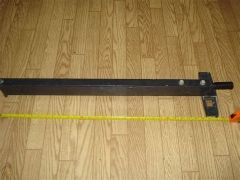 Vintage Craftsman 10 Table Saw Rip Fence Twist And Lock Type For 113