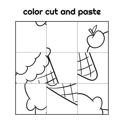 9 Best Images Of Cut And Paste Printables Spring Cut And Paste