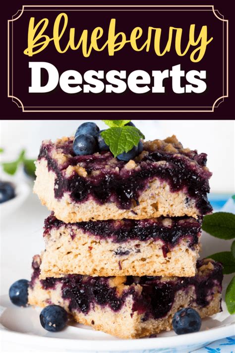 24 Best Blueberry Desserts Easy Recipes Insanely Good