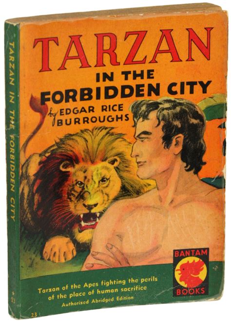 tarzan in the forbidden city edgar rice burroughs first paperback edition