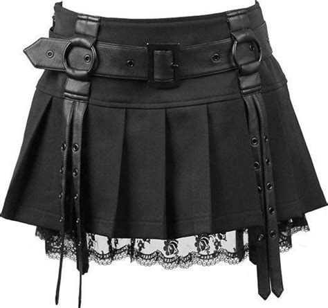 Pin By Kayla Tennenbaum On Clothing Mini Skirts Goth Skirt Black