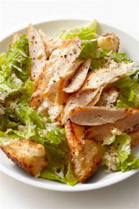 This chicken caesar salad has so much to celebrate: Light Chicken Caesar Salad Recipe | Food Network Kitchen | Food Network