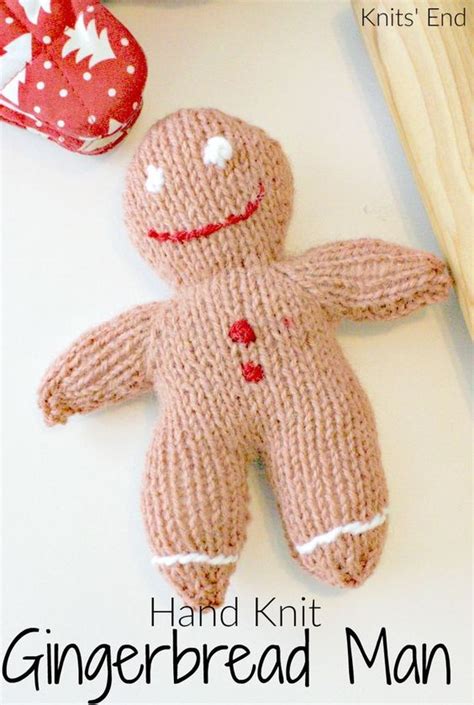 Stuff Your Stockings With This Hand Knit Gingerbread Man Christmas