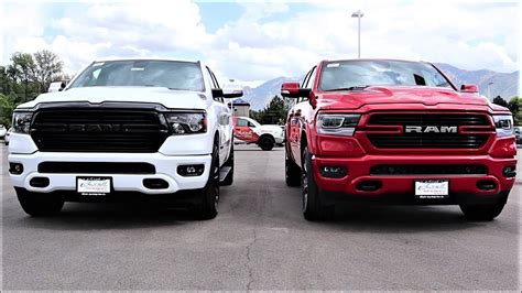 2020 Ram 1500 Laramie Vs 2020 Ram 1500 Big Horn What Is The Difference