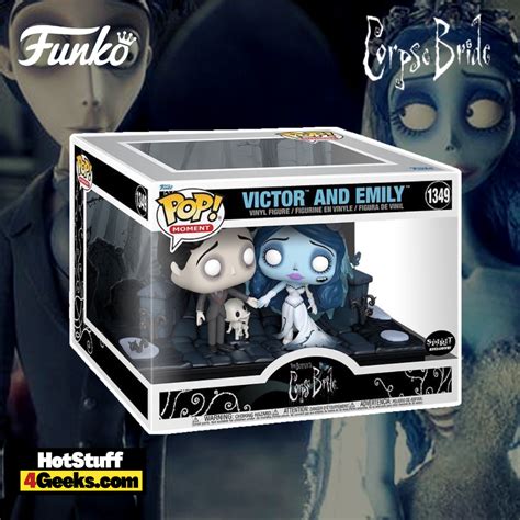 2023 New Corpse Bride Victor And Emily Funko Pop Moment