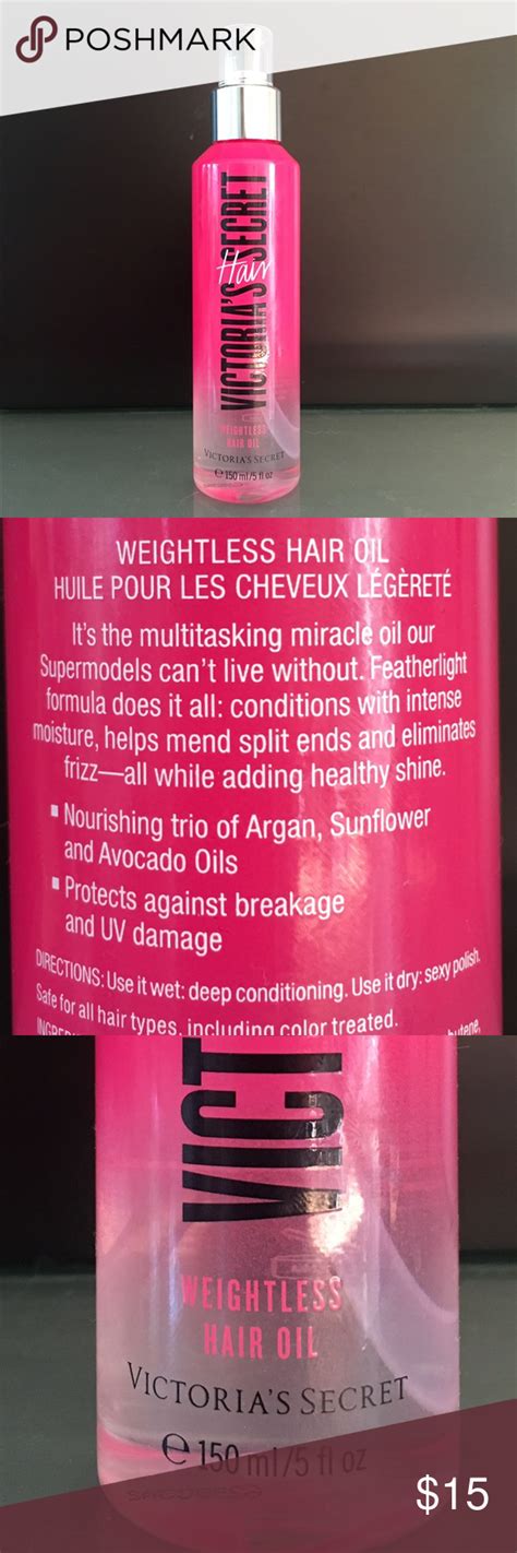Semua produk secret of beauty skincare mendapat kelulusan kementerian kesihatan. VS WEIGHTLESS HAIR OIL-Serum | Hair oil, Hair oil serum, Oils