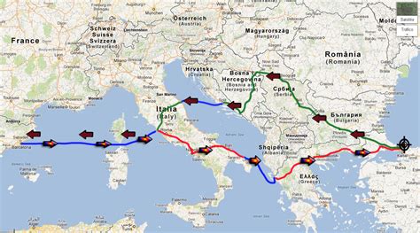 ¿está buscando el mapa de italia con ciudades? Viaje en moto Barcelona - Estambul 2013: marzo 2013
