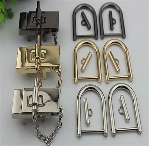 6 Pcs Lot Bag Lock Elegant Handbags Hardware Accessories In Locks From