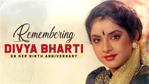 On Birth Anniversary Of Divya Bharti Recounting The Time The Actress