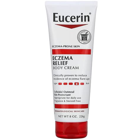Eucerin Eczema Relief Body Cream Eczema Prone Skin Fragrance Free 8 0