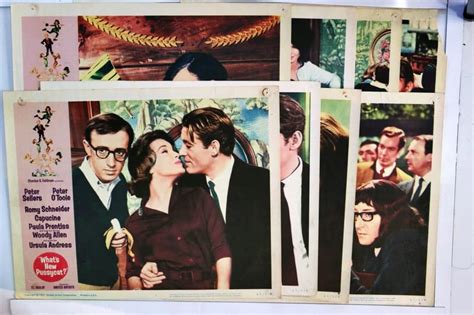 Original Lobby Cards Whats New Pussycat 1965 Set Of 8 Peter