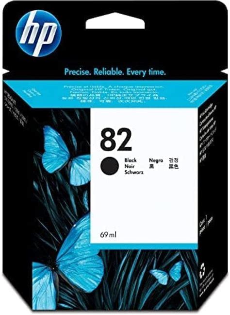 Ink Hp 82 Black Ink Cartridge Amazonca Office Products
