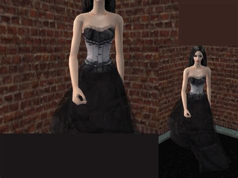 The Sims Resource Gothic Gown