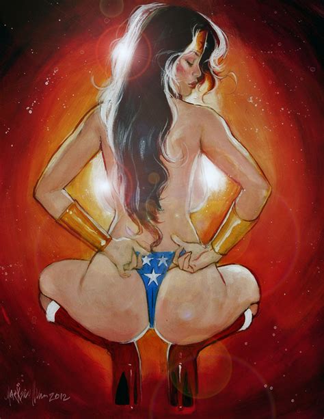 Rule 34 2012 Ass Dc Comics Jla Justice League Mark Beachum Tagme Thong Wonder Woman Wonder