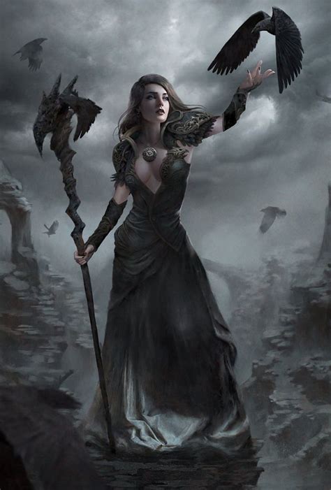 Wizardsorcerer Dandd Character Dump In 2021 Fantasy Art Women Dark