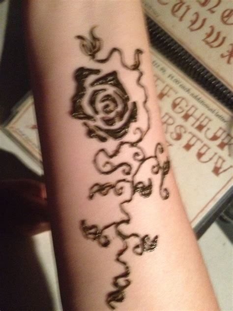 Rose Henna Rose Henna Henna Designs Tattoos