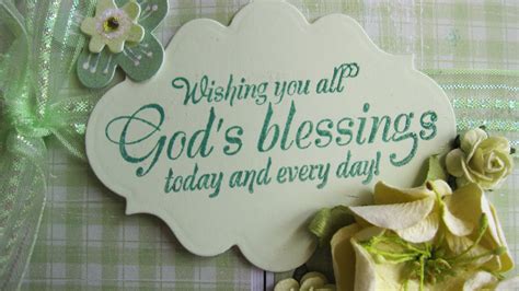 My Crafty Mind: Wishing you all God's blessings today and every day