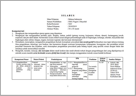 Silakan download contoh silabus bahasa indonesia kelas i sd/mi anda bisa melakukan preview materi tersebut silakan download file di bawah silabus bahasa indonesia kelas 1 sd semester 2 ktsp (13). Download Silabus Bahasa Indonesia Kelas 8 Semester 1 ...