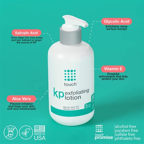 Touch Keratosis Pilaris Treatment With 12 Glycolic Acid And 2 Salicylic