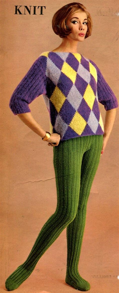 retro ribbed tights leotards pdf knitting pattern etsy retro fashion 60s adult dancewear
