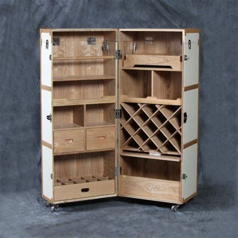 Rta kitchen cabinets from mccoy's knotty alder cabinets can be used in everything from kitchens and bathrooms, to offices and laundry rooms. Vintage Steamer Trunk Style Folding Drinks Cabinet Saw one of these in a local shop, reduced to ...