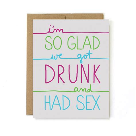 We Got Drunk Relationship Card Unblushing