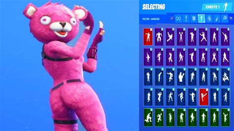🔥 Update Fortnite Cuddle Team Leader Skin Showcase With All Dances And Emotes Subscriber