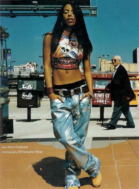 Baggy Jeans And Tight Tank Top Screams Female Hip Hop Fashion Back In