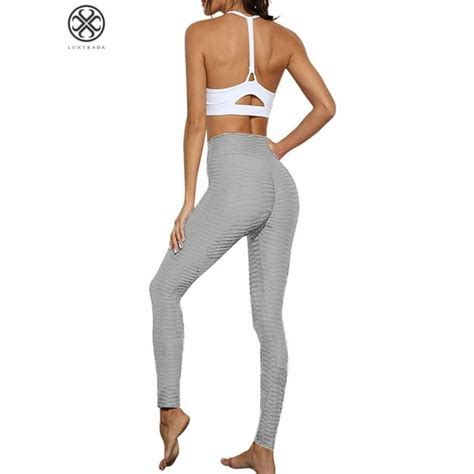 luxtrada luxtrada women fitness high waist yoga compression leggings fitness sports pants