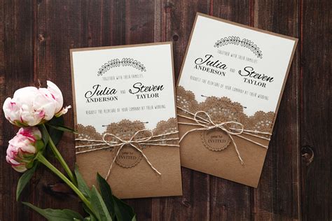 Choosing The Right Invitation For Your Rustic Wedding