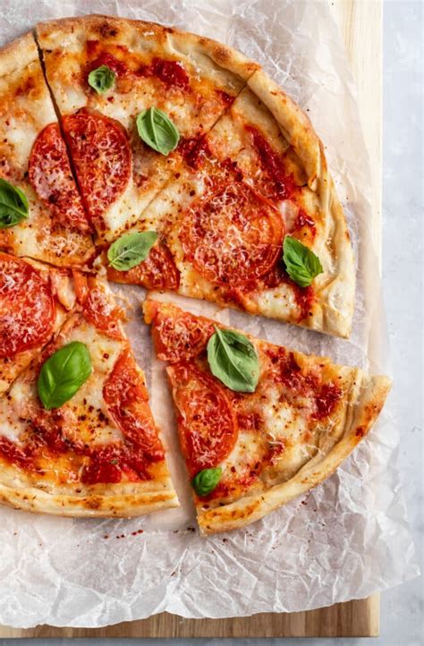 Margherita Pizza Recipe Kims Cravings