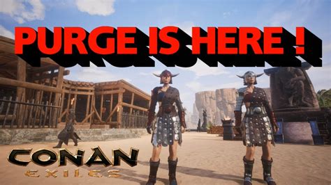 Slomo 1 will return speeds to normal. Conan Exiles 2019 ... PURGE is HERE ! Ep. 22 - YouTube