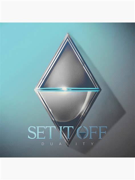 Set It Off Duality Album Cover Poster For Sale By Tjordan1023 Redbubble