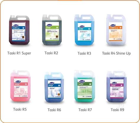 Diversey Netural Taski Chemicals R1 To R9 Grade Standard Bio Tech