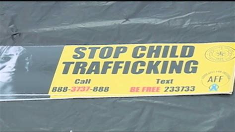 Dozens Gather To Fight Human Trafficking